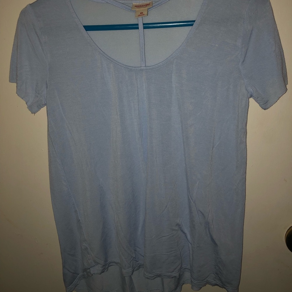 Light blue mossimo shirt